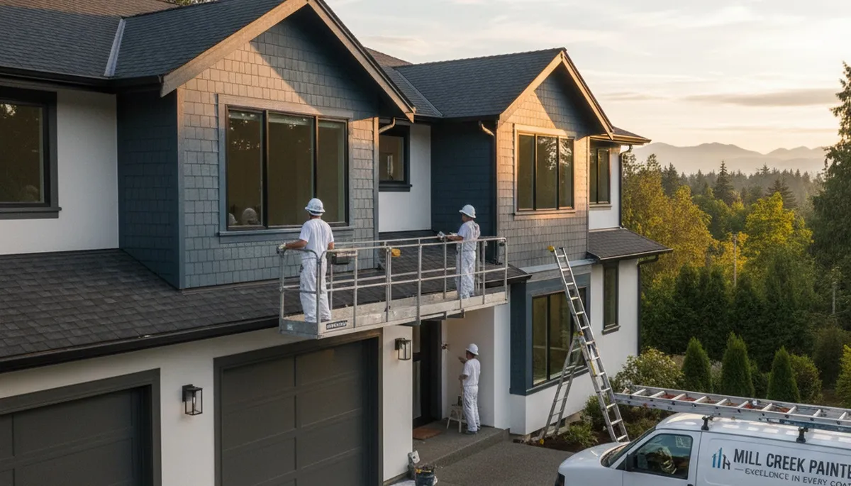 House painters in Redmond, WA providing professional interior and exterior painting services