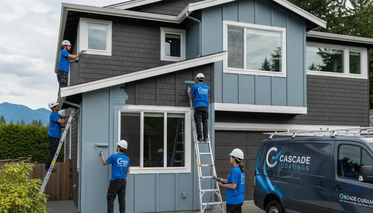 Professional house painters in Redmond, WA providing interior and exterior painting services